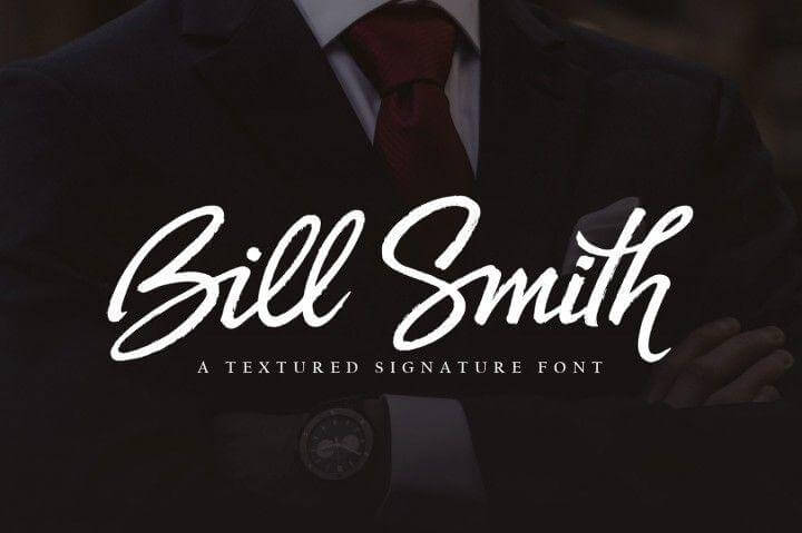فونت خارجی Bill Smith